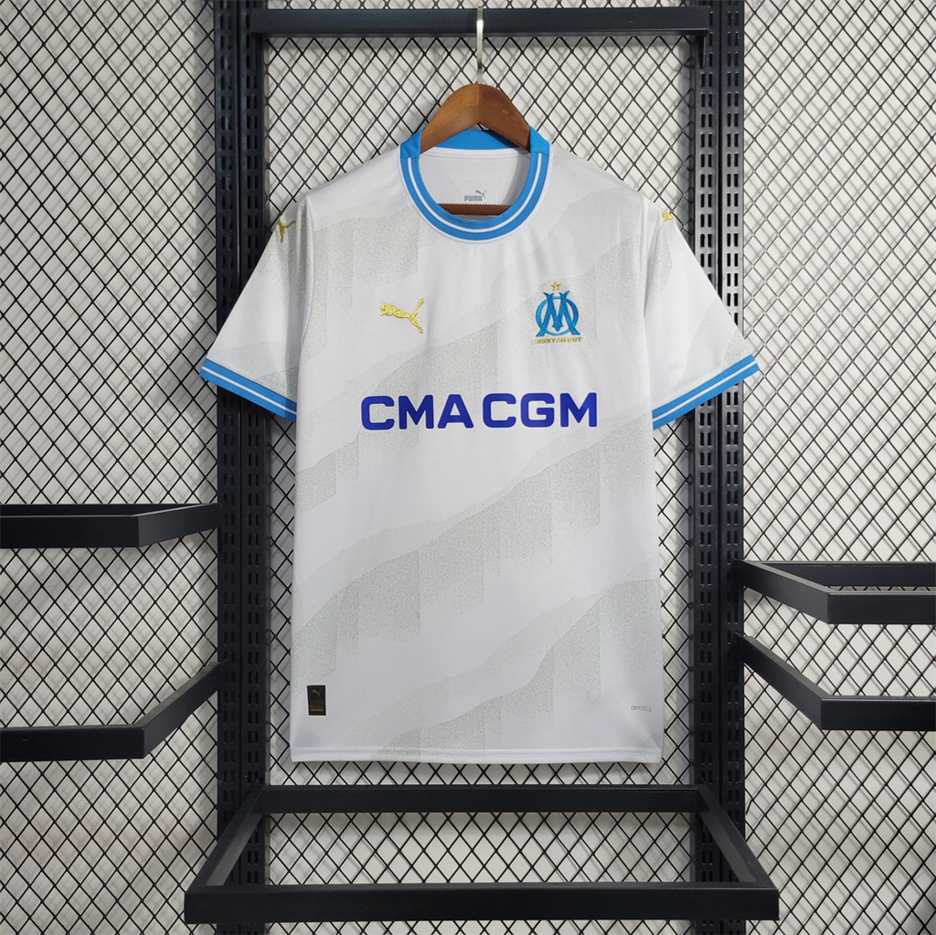 Marseille 23-24 Home Stadium Jersey - Fans Version